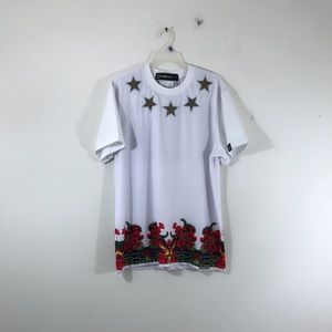 Forté Graphic Floral Star Tee Men’s Size XL